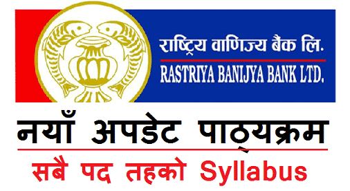 Rastriya Banijya Bank All Level Syllabus